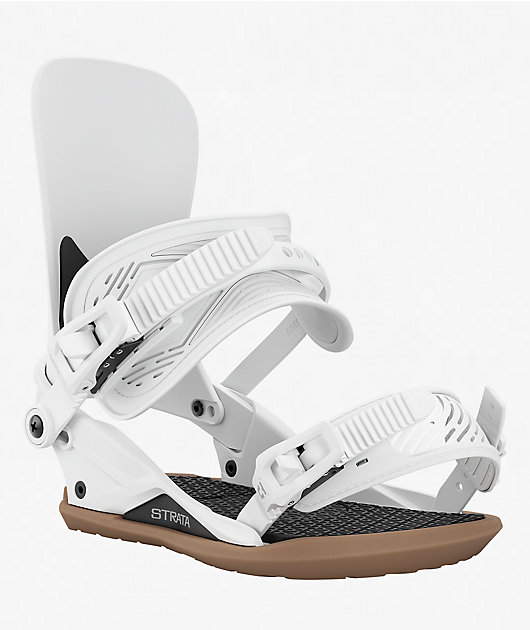 Union Strata White Snowboard Bindings 2027