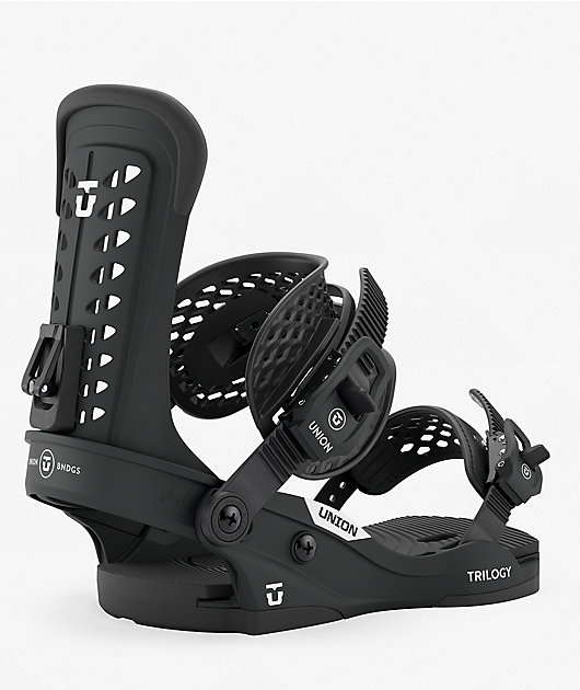 Union Trilogy Classic Black Snowboard Bindings 2027