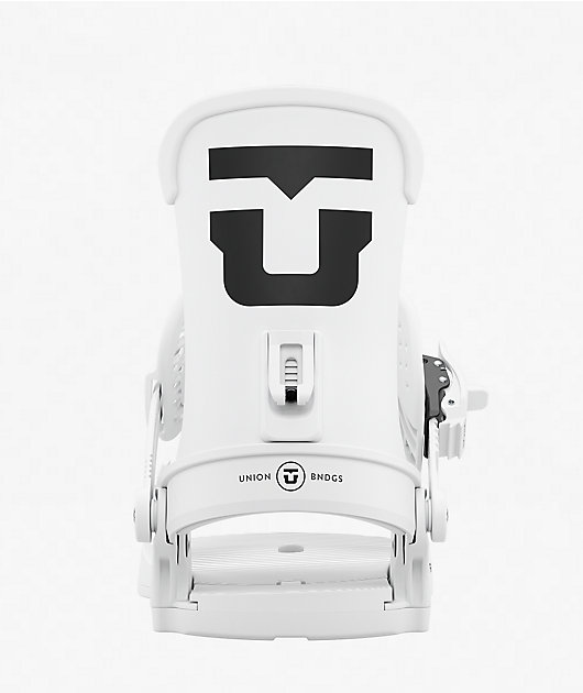 Union Trilogy Classic White Snowboard Bindings 2027
