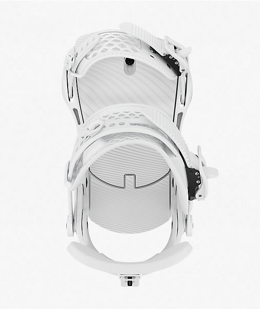 Union Trilogy Classic White Snowboard Bindings 2027