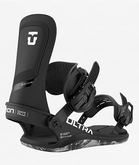 Union ULTRA SLASH ビンディング ブラック Union Ultra Black Snowboard Bindings 2026 | Zumiez