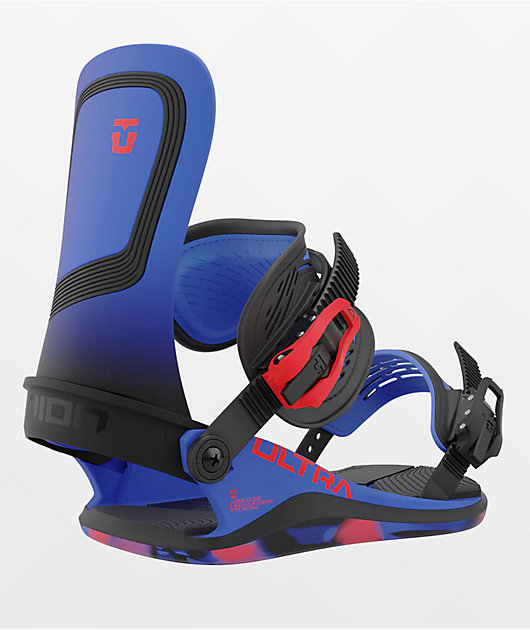 Union Ultra Deep Blue Snowboard Bindings 2024 | Zumiez