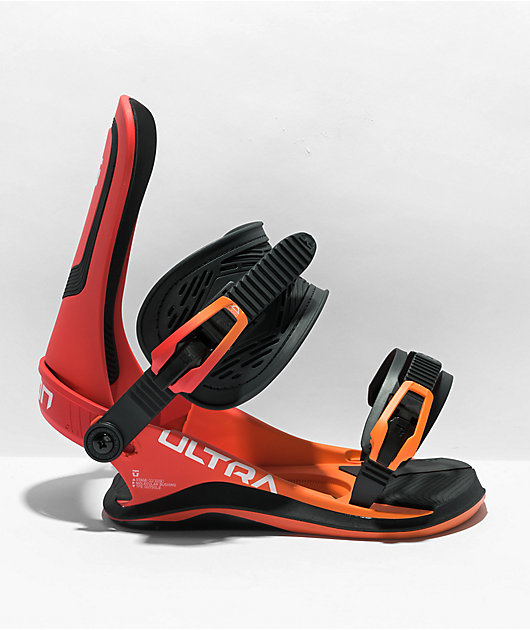 Union Ultra Red Snowboard Bindings 2023