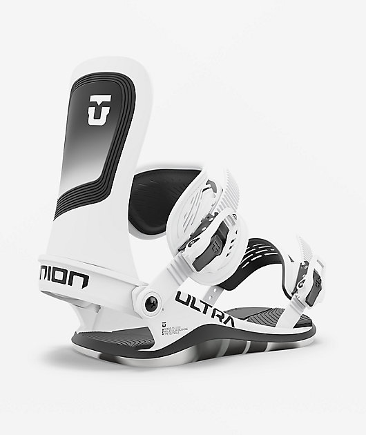 Union Ultra White Snowboard Bindings 2025 | Zumiez
