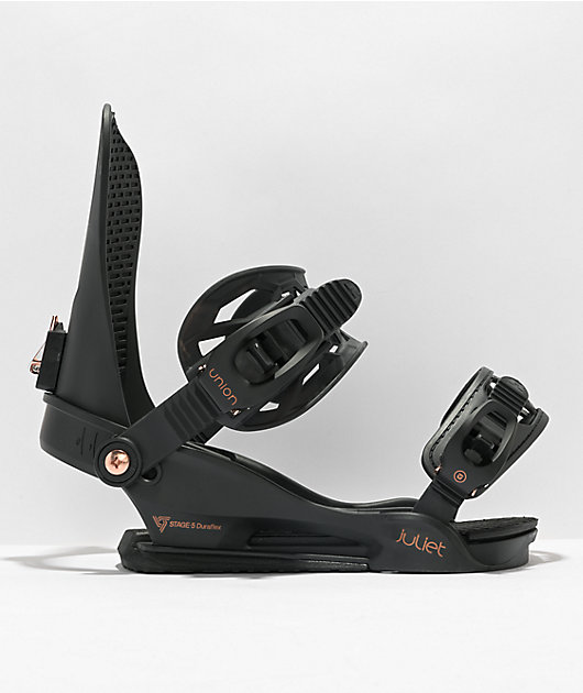Union Women's Juliet Black Snowboard Bindings 2023