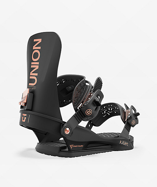 ARBN nature REGINA 142 ・ UNION JULIET S Union Women's Juliet Black Snowboard Bindings 2025 | Zumiez