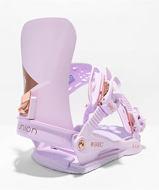 Union Women's Juliet Lavender Snowboard Bindings 2023