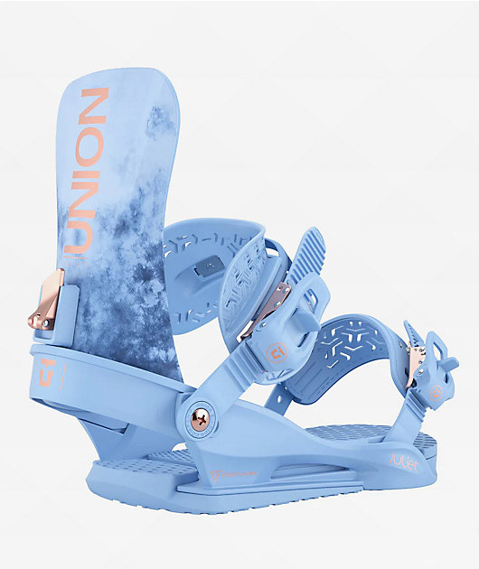 Union Women's Juliet Tye Dye Blue Snowboard Bindings 2026 | Zumiez