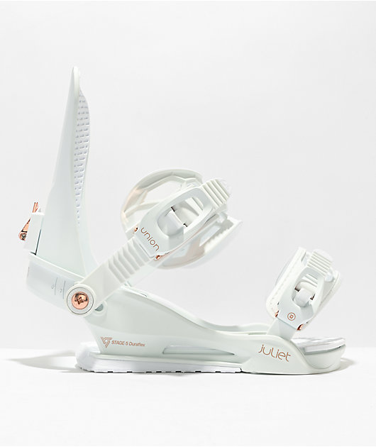 Union Women's Juliet White Snowboard Bindings 2023