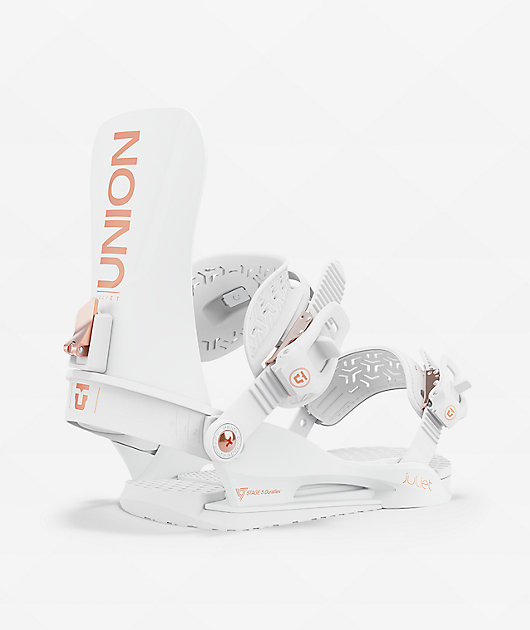 Union Women's Juliet White Snowboard Bindings 2025