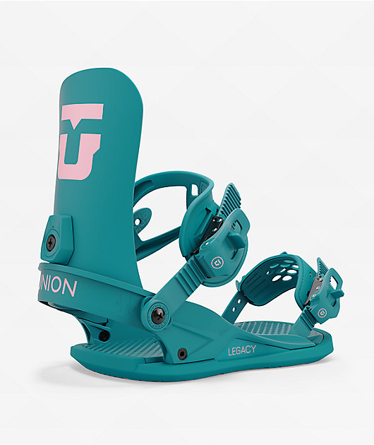 Union Women's Legacy Green Snowboard Bindings 2025 | Zumiez