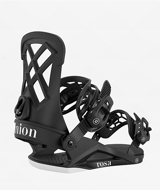 Union Women's Rosa Black Snowboard Bindings 2026 | Zumiez