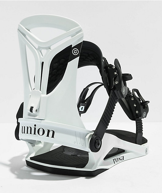 Union Women's Rosa White Snowboard Bindings 2024 | Zumiez