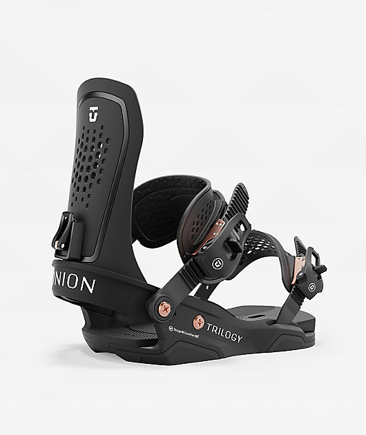 23-24 UNION TRILOGY BLACK Msize 新品 Union Women's Trilogy Black Snowboard Bindings 2025 | Zumiez