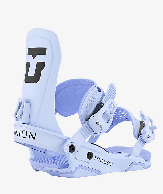 Union Women's Trilogy Light Blue Snowboard Bindings 2026