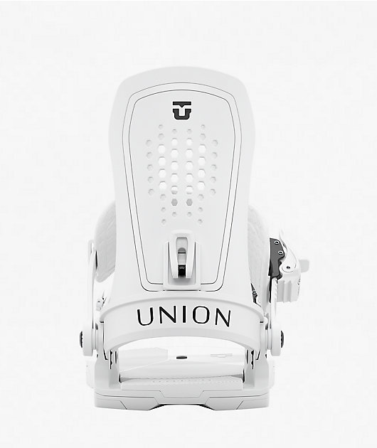 Union Women's Trilogy White Snowboard Bindings 2027
