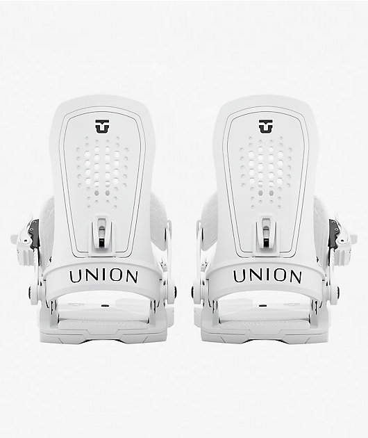 Union Women's Trilogy White Snowboard Bindings 2027
