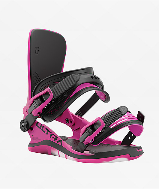 Union Women's Ultra Hot Pink Snowboard Bindings 2025 | Zumiez