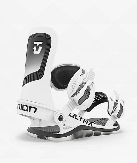 UNION ULTRA WOMEN S ホワイト Union Women's Ultra White Snowboard Bindings 2025 | Zumiez