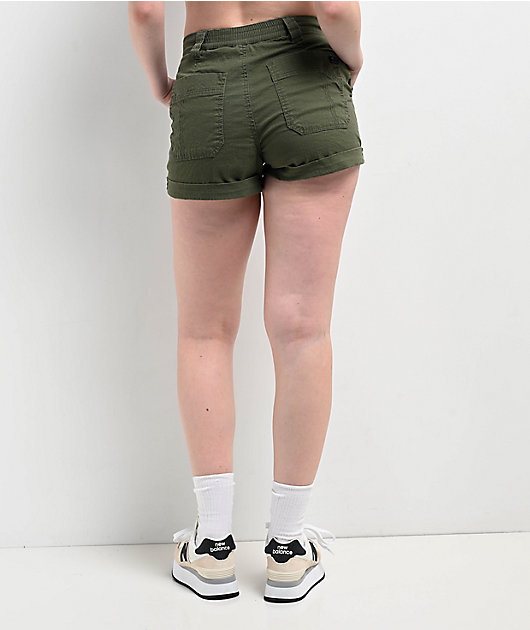 Unionbay Agnes Kale Carpenter Shorts | Zumiez