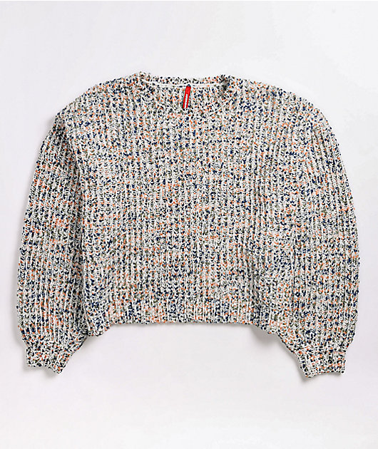 Confetti chenille sweater Clearance