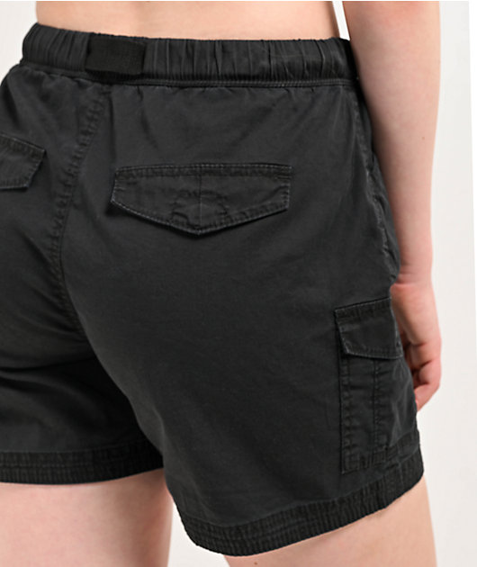 Unionbay Chase Black Utility Belt Shorts | Zumiez