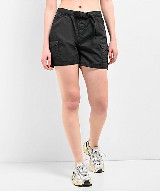 Unionbay Chase Black Utility Belt Shorts | Zumiez