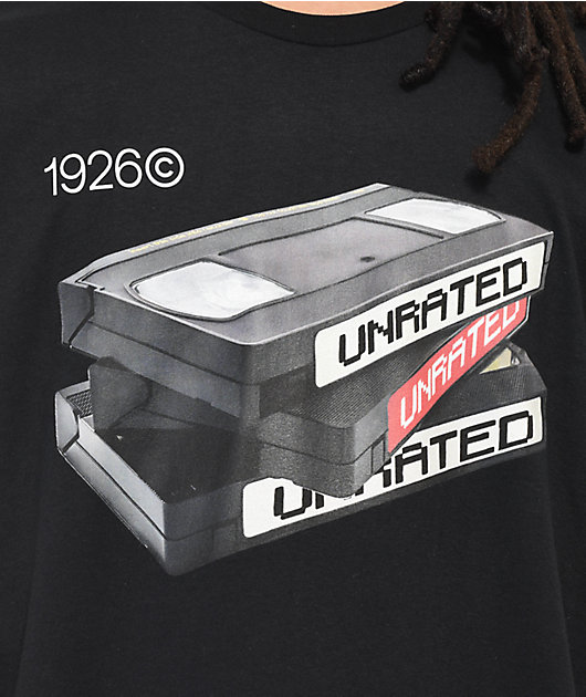 Unrated Home Movies Black T-Shirt