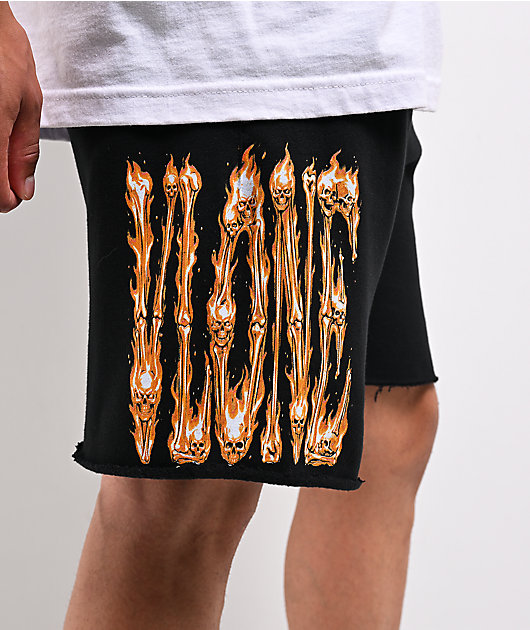VLONE Black Sweat Shorts