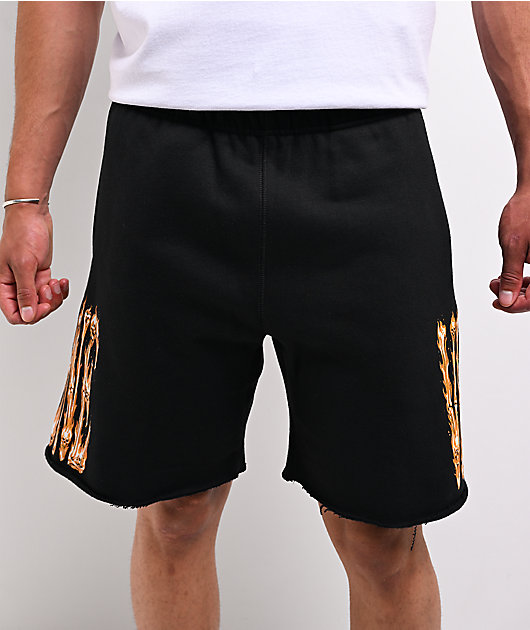VLONE Black Sweat Shorts