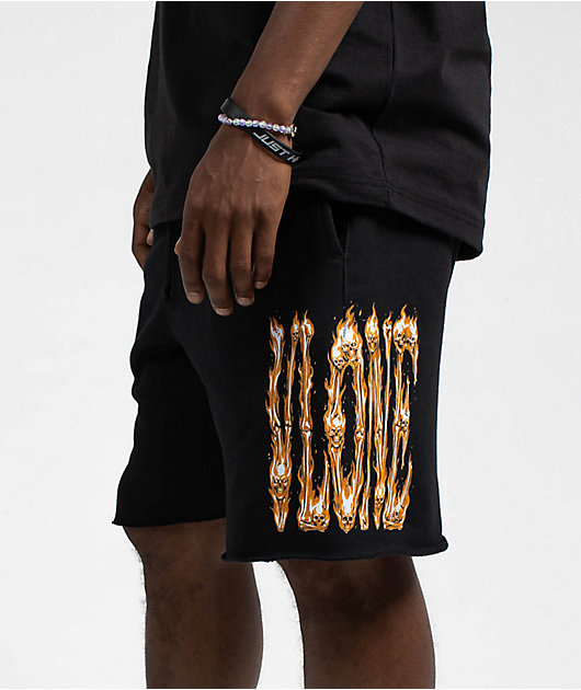 VLONE Black Sweat Shorts