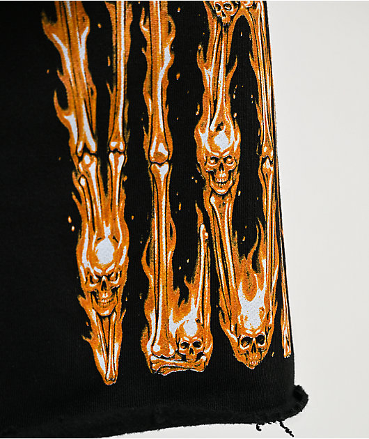VLONE Black Sweat Shorts