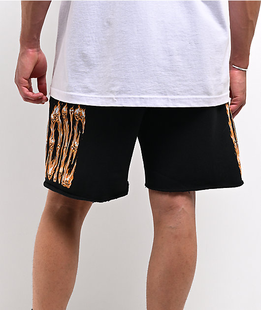 VLONE Black Sweat Shorts
