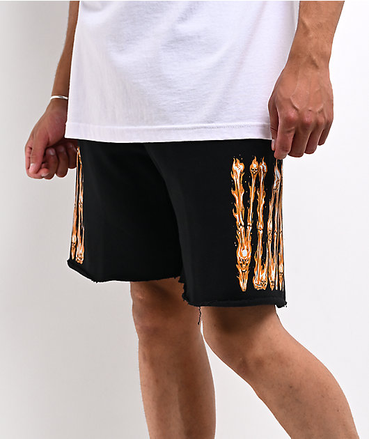 VLONE Black Sweat Shorts