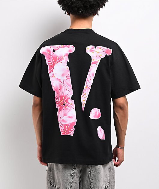 VLONE Friends Flower Black T-Shirt