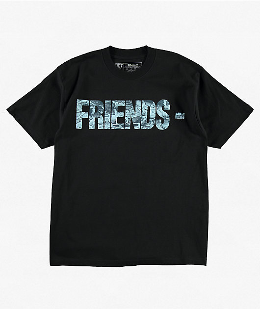 VLONE Friends Snake Black T-Shirt
