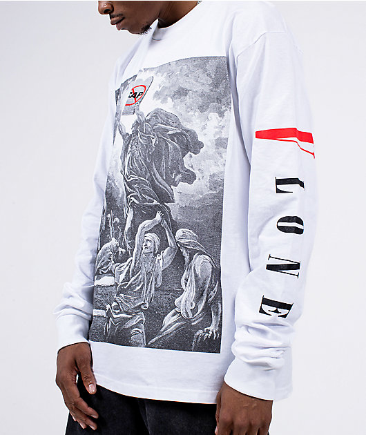 VLONE No Cap White Long Sleeve T-Shirt