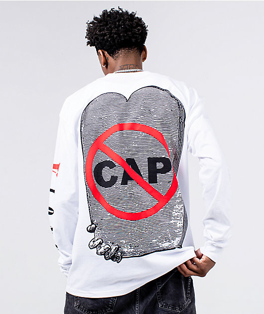 VLONE No Cap White Long Sleeve T-Shirt
