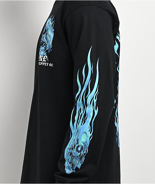 VLONE Screwed Black Long Sleeve T-Shirt