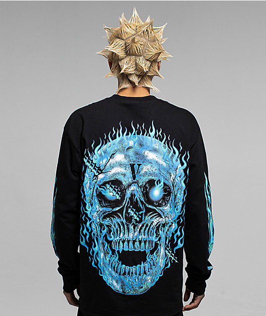VLONE Screwed Black Long Sleeve T-Shirt