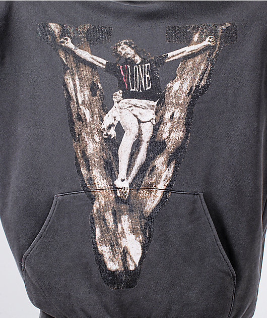 VLONE Sinned Charcoal Hoodie