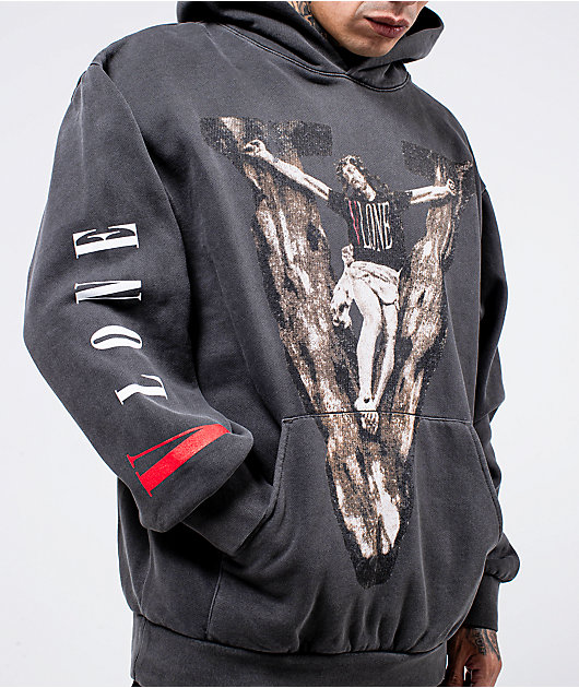 VLONE Sinned Charcoal Hoodie