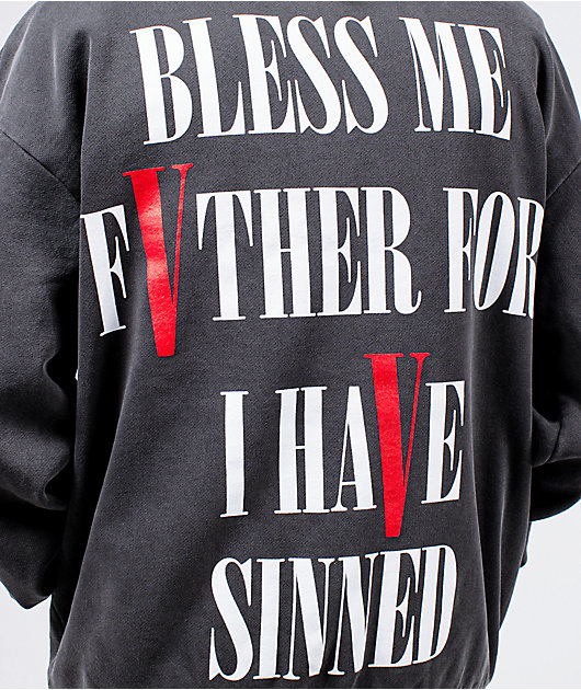 VLONE Sinned Charcoal Hoodie