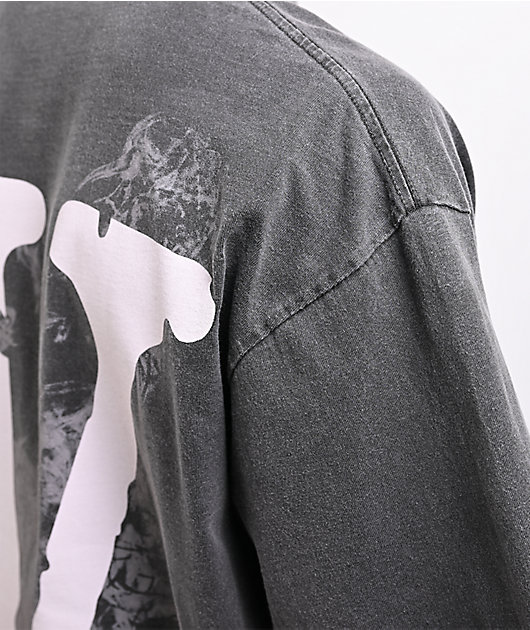 VLONE Smoke Angel Grey Wash T-Shirt