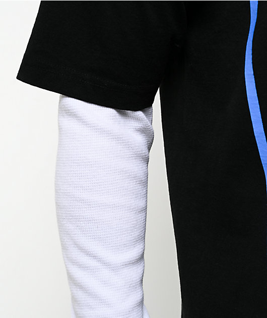 VLONE Staple Black & White 2fer Long Sleeve T-Shirt