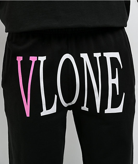 VLONE Staple Black Sweatpants | Zumiez