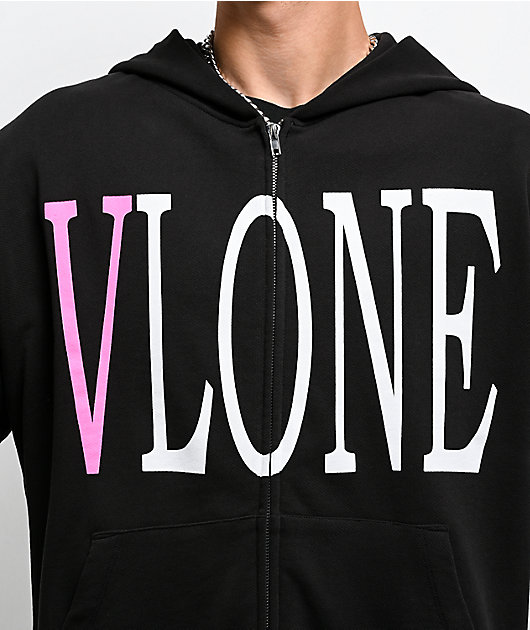 VLONE Staple Black Zip Hoodie