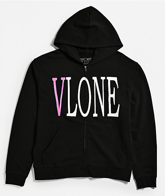 VLONE Staple Black Zip Hoodie