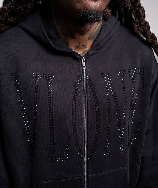 VLONE Staple Murdered Out Black Zip Hoodie | Zumiez