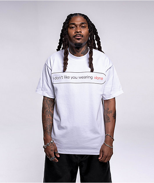 VLONE Text Message White T-Shirt
